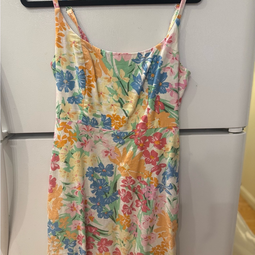 Old Navy Colorful Floral Spaghetti Strap Sundress
